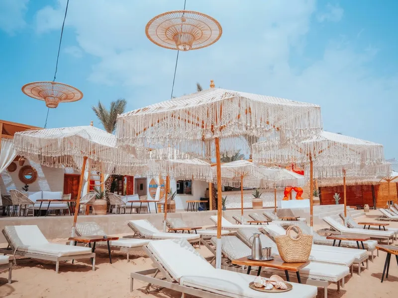 Marlin & Caviar Beach Naama Bay Sharm El Sheikh - Main Beach View