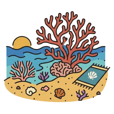 coral beach in sharm