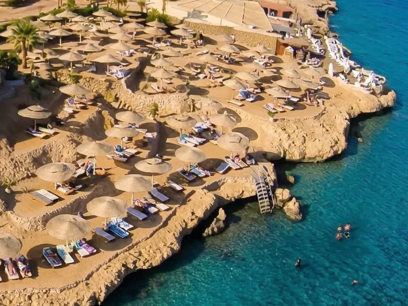 El Fanar Beach Sharm El Sheikh - Coastal Cliff View
