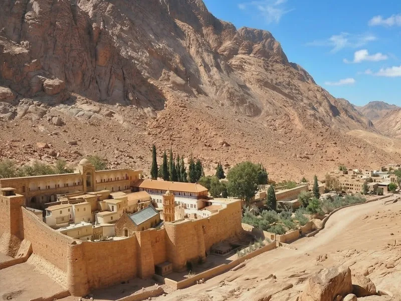 Mount Sinai and visiting St. Catherine Monastery from Sharm