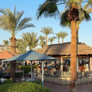 Naama Bay promenade and cafes