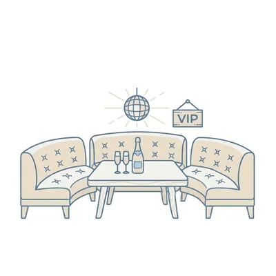 VIP tables in Sharm el sheikh clubs