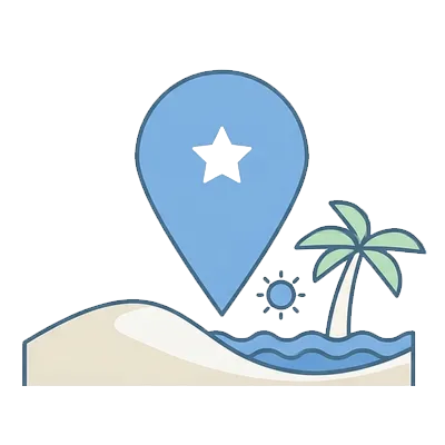 Sharm beachfront hotel location