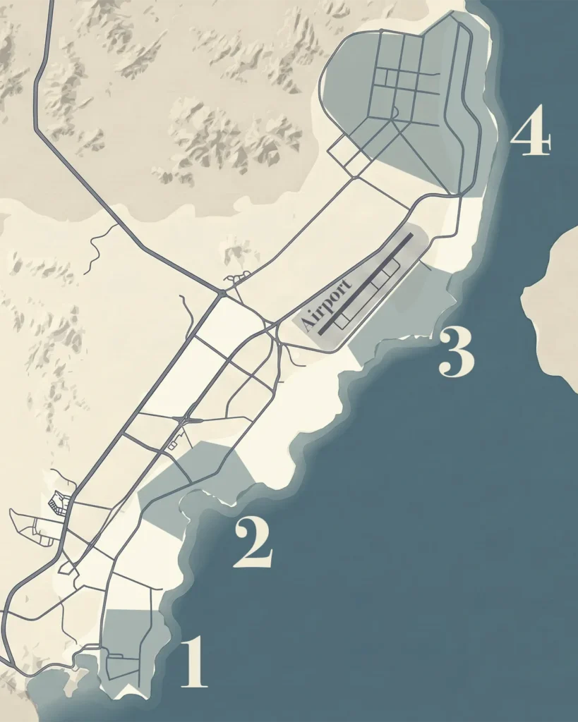 sharm el sheikh areas map