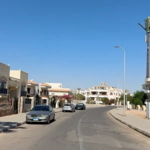 Residential street in Hadaba Sharm