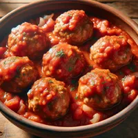Smirneika Soutzoukakia Greek cumin meatballs in tomato sauce at Koutouki Restaurant Soho Square Sharm El Sheikh