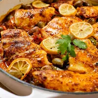 Tajine Fish Fillet cooked with Mediterranean herbs at Koutouki Greek Restaurant Soho Square Sharm El Sheikh