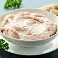 Taramas traditional Greek fish roe dip at Koutouki Restaurant Soho Square Sharm El Sheikh