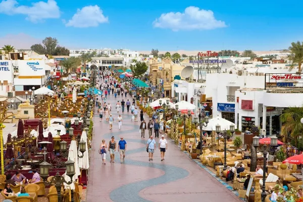 Naama Bay Panoramic wide view