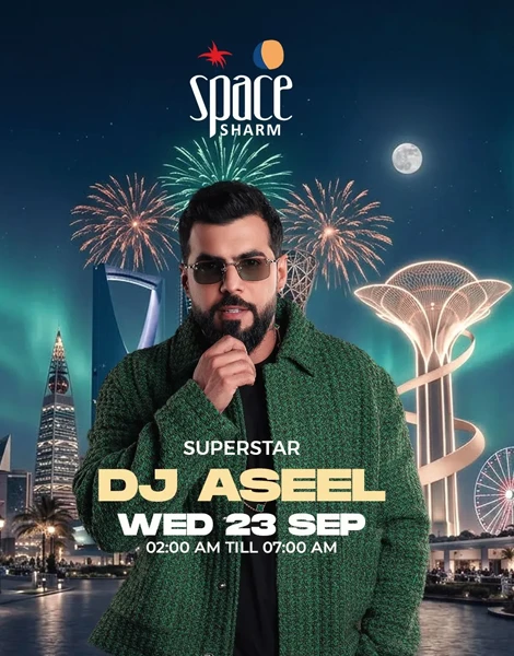 dj Assel Poster Space Sharm